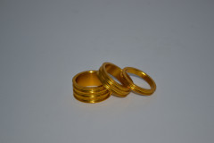 Набір проставочних кілець Token TKA1231 5/10/15MM, золотий