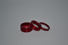 Набір проставочних кілець Token TKA1231 5/10/15MM, червоний