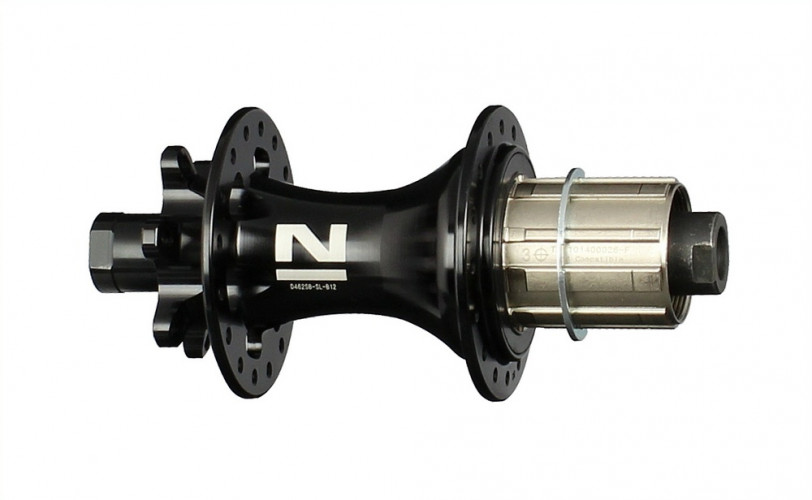 Втулка задня Novatec D462SB SL B12 S3S 11S 32H, чорний