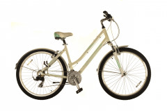 Велосипед Comanche Holiday L 1.0 18", білий-бірюзовий
