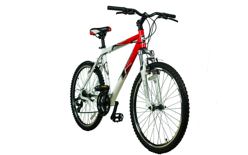 Велосипед Comanche Prairie Comp M 20", червоний-білий