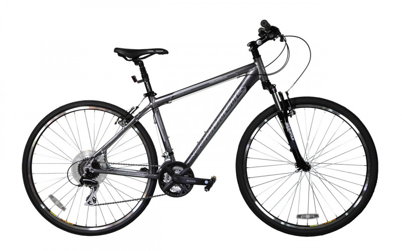 Велосипед Comanche Tomahawk Cross 18", сріблястий-білий