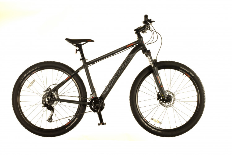 Велосипед Comanche Hurricane 27 S-PRO 19", сірий-чорний