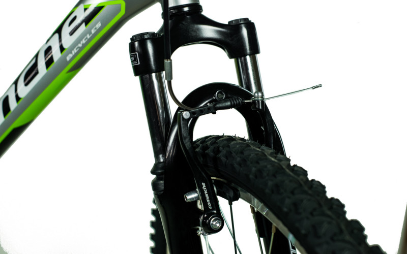 Велосипед Comanche Prairie Comp M 20", сріблястий-зелений