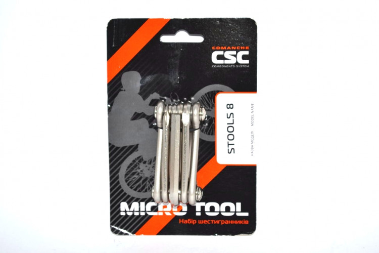 Мультитул CSC Stools 8, сріблястий