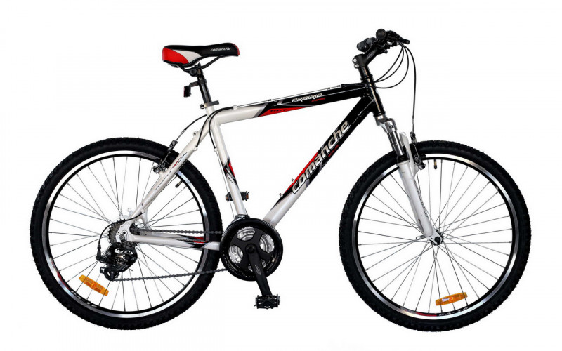 Велосипед Comanche Prairie Comp M ST 20", чорний-червоний
