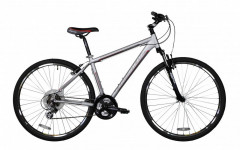 Велосипед Comanche Niagara Cross M 18", сріблястий-чорний